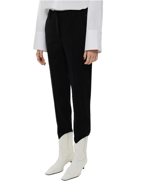 Pantalone smoking da completo P.a.r.o.s.h. | D230412LILIUXY26013 NERO